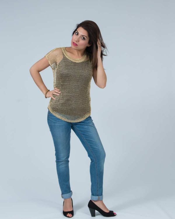 Chain Mail Style Top